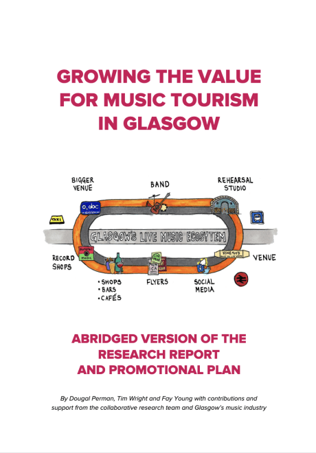 Informe sobre cómo impulsar el valor del turismo musical en Glasgow