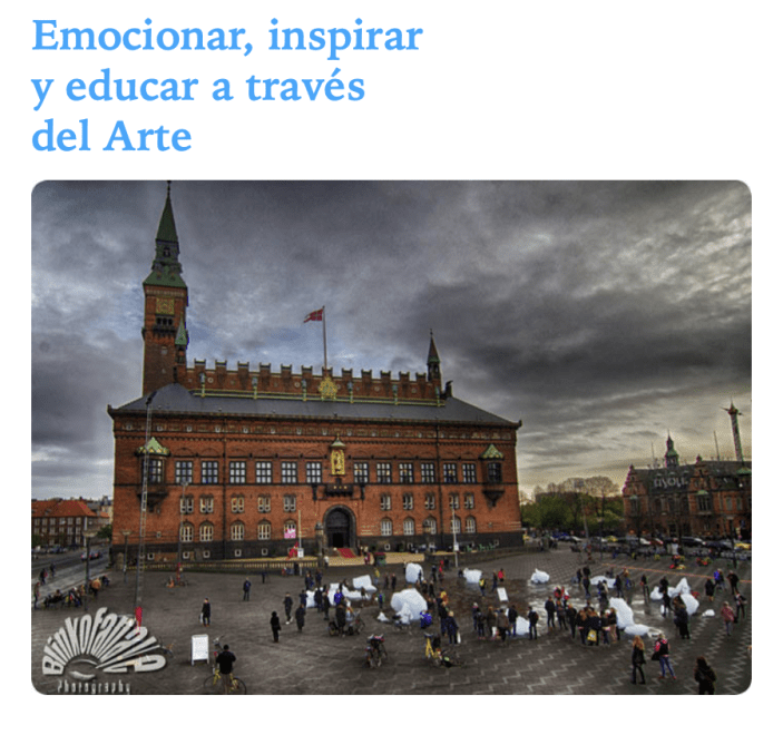 Emocionar, inspirar y educar a través del arte