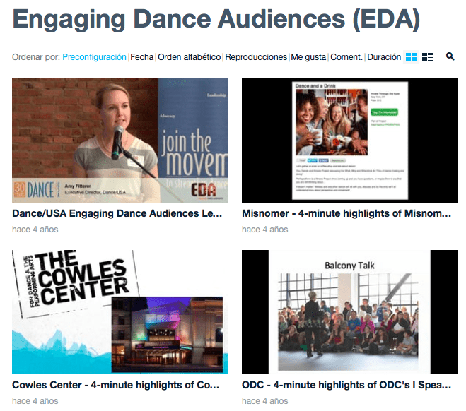 Engaging Dance Audiences