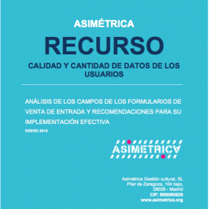 Recurso Asimétrica: Calidad y cantidad de datos de los usuarios